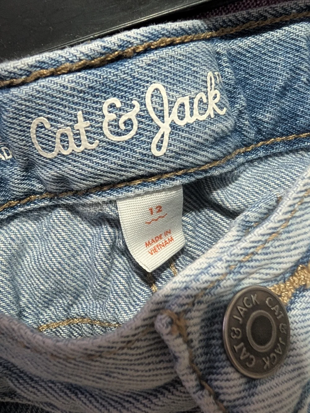 Cat & Jack Light Blue Kids Straight-Leg Jeans